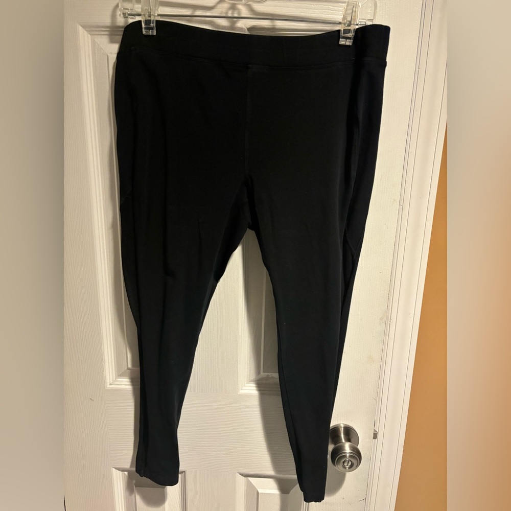 Express Black Side Sheer Leggings